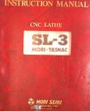 Mori Seiki-Mori Seiki Yasnac SL-3, Lathe Instructions and Maintenance Manual 1983-SL-3-Yasnac-01